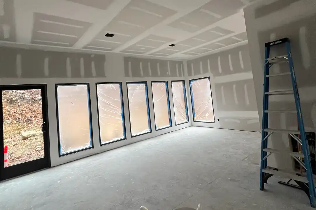 picture of clean drywall